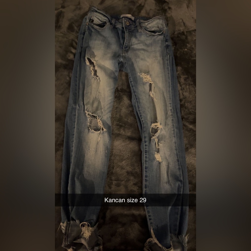 Kancan skinny jeans size 29 good condition